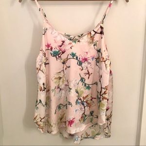 NWT Blush Floral Print Cami